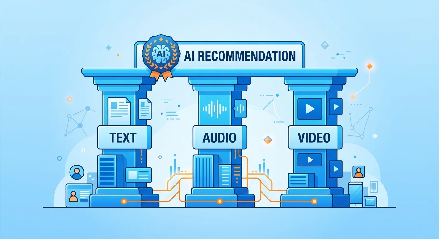 Three modalities of AI verification text audio and video supporting entity trust