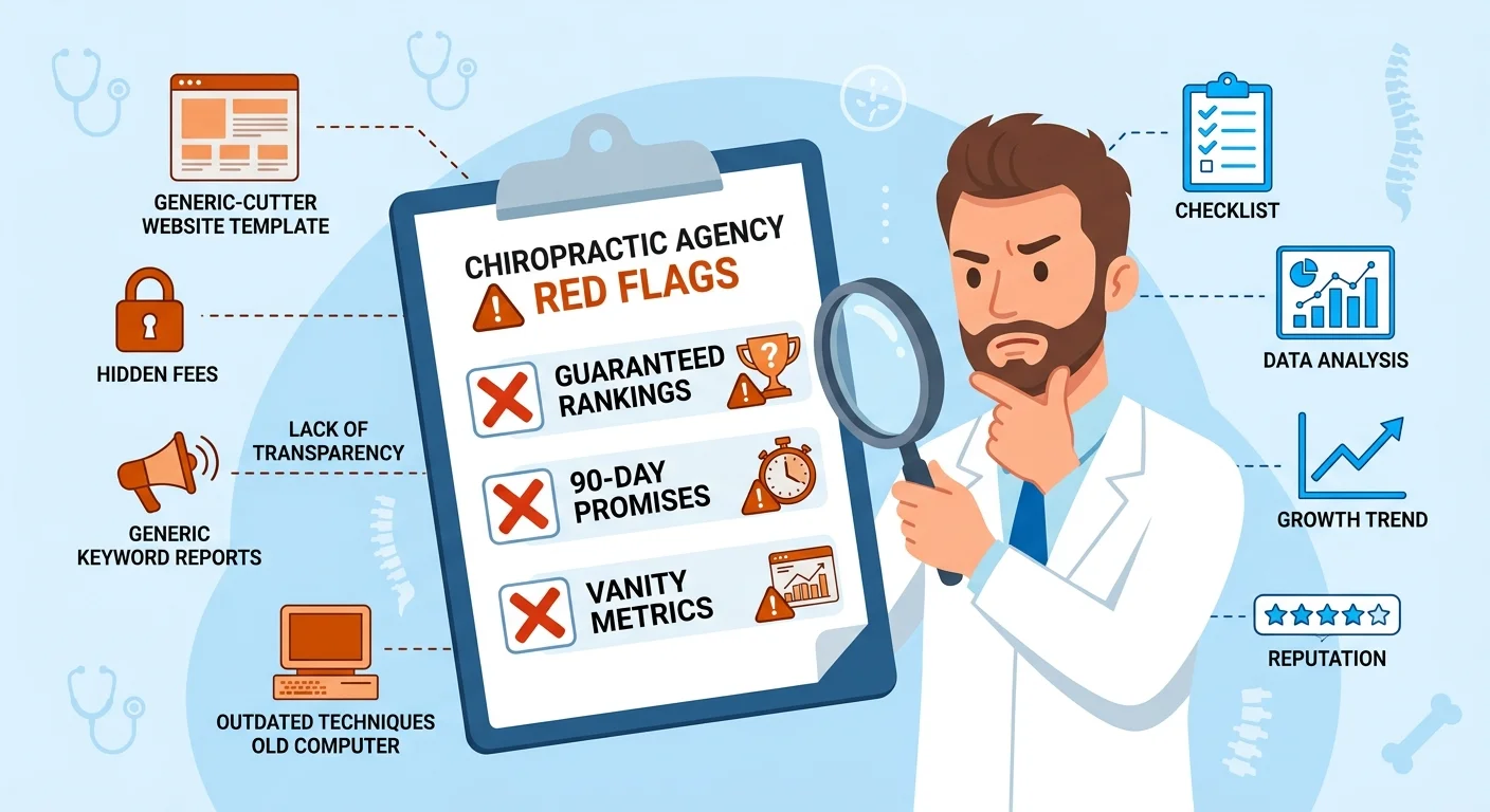 Red flag checklist for identifying marketing agencies that sell shortcuts and false promises