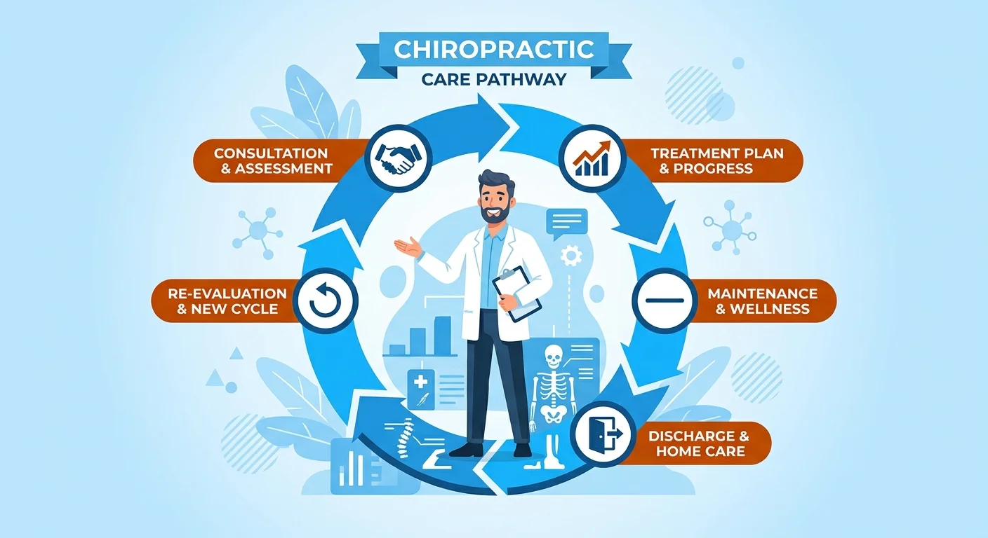 Hopium Cycle five stages chiropractor marketing agency loop diagram