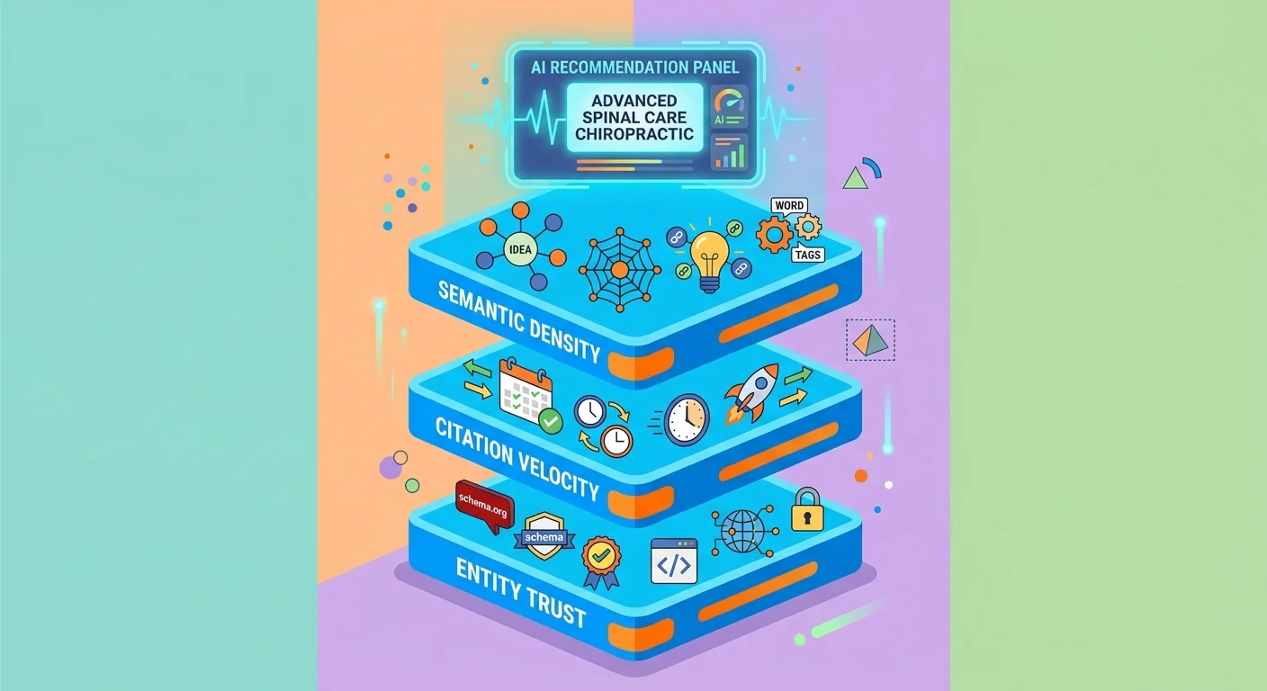 AI authority trust signal layers entity trust citation velocity semantic density