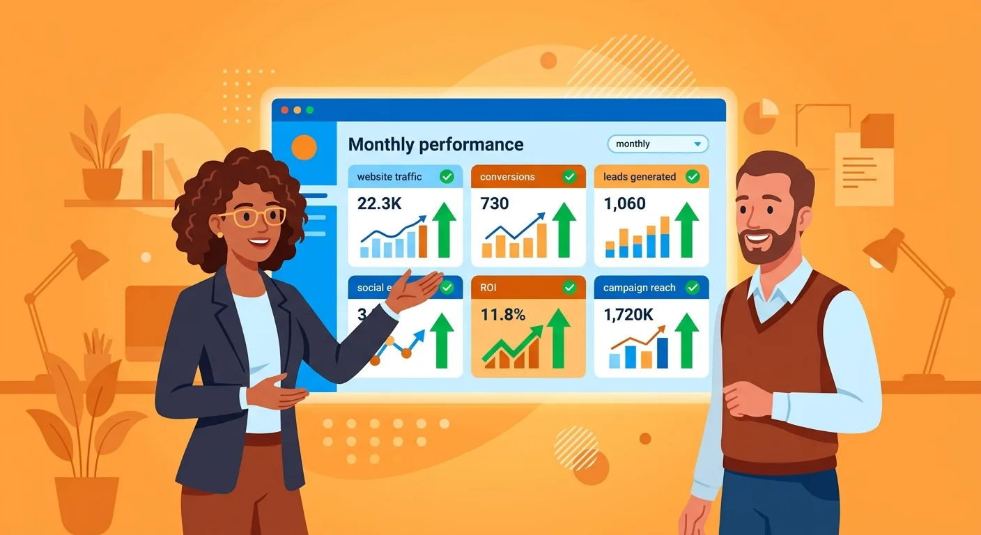 month-to-month agency accountability performance dashboard