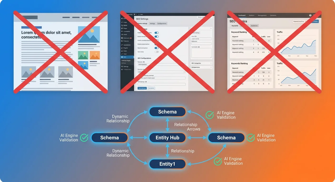 common misconceptions about semantic entity hubs versus correct architecture