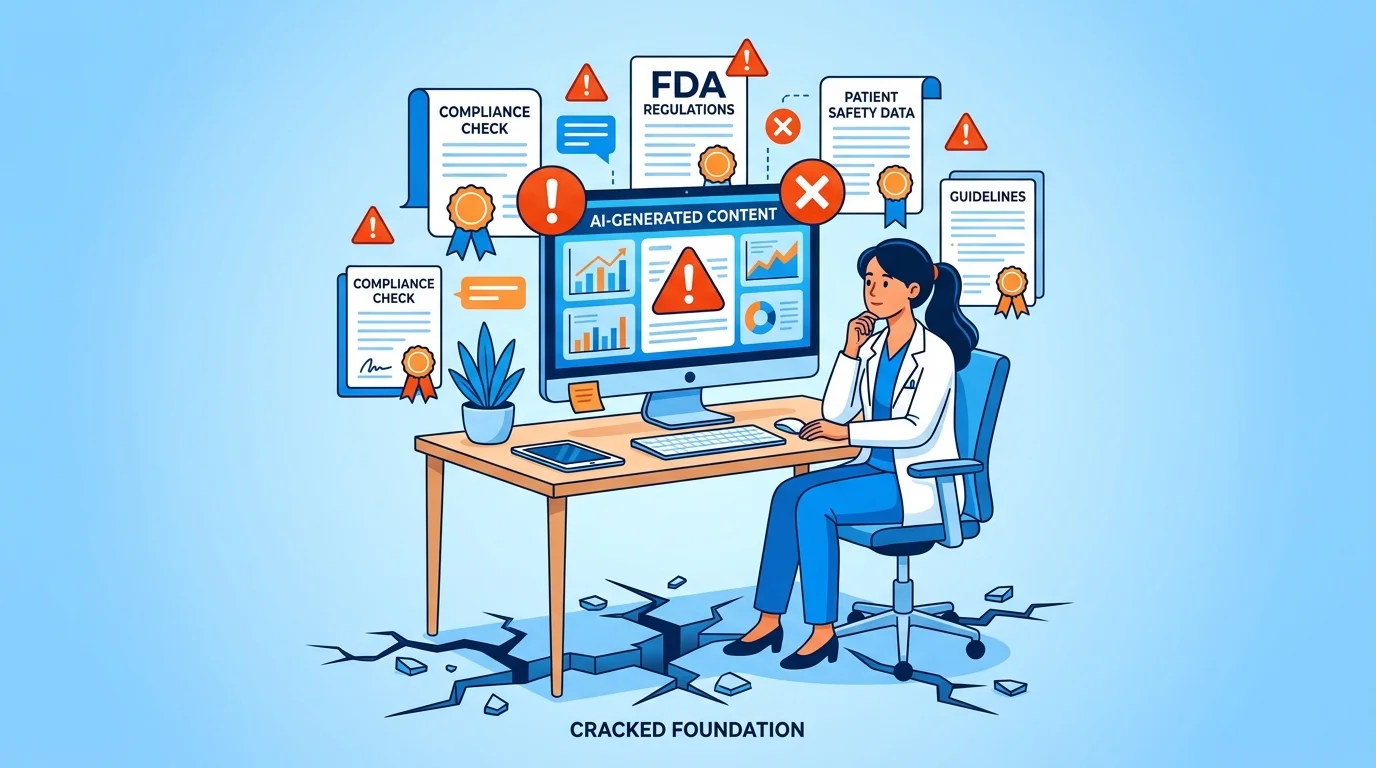 healthcare AI content liability risks for chiropractic practices