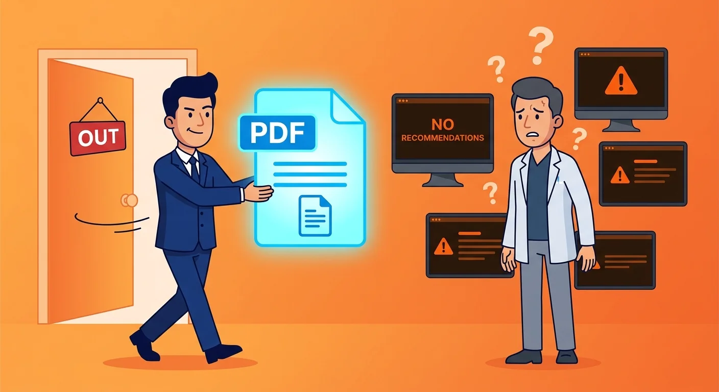 report and run AEO agency delivering PDF audit then disappearing