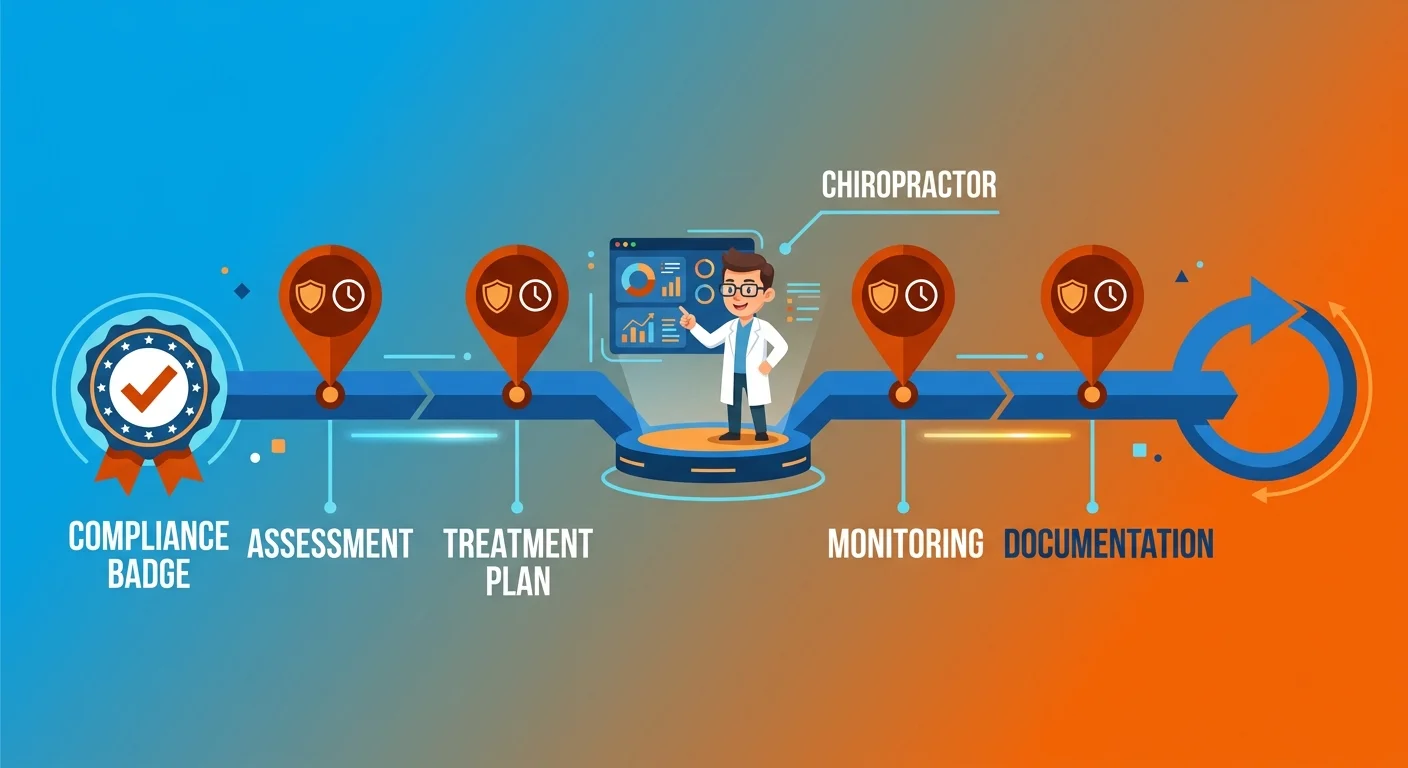 chiropractic post-audit action plan milestones compliance and re-evaluation cycle