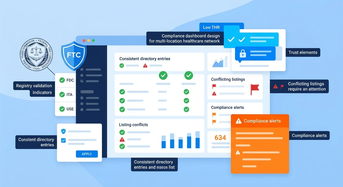 healthcare directory compliance and entity integrity requirements for AI authority