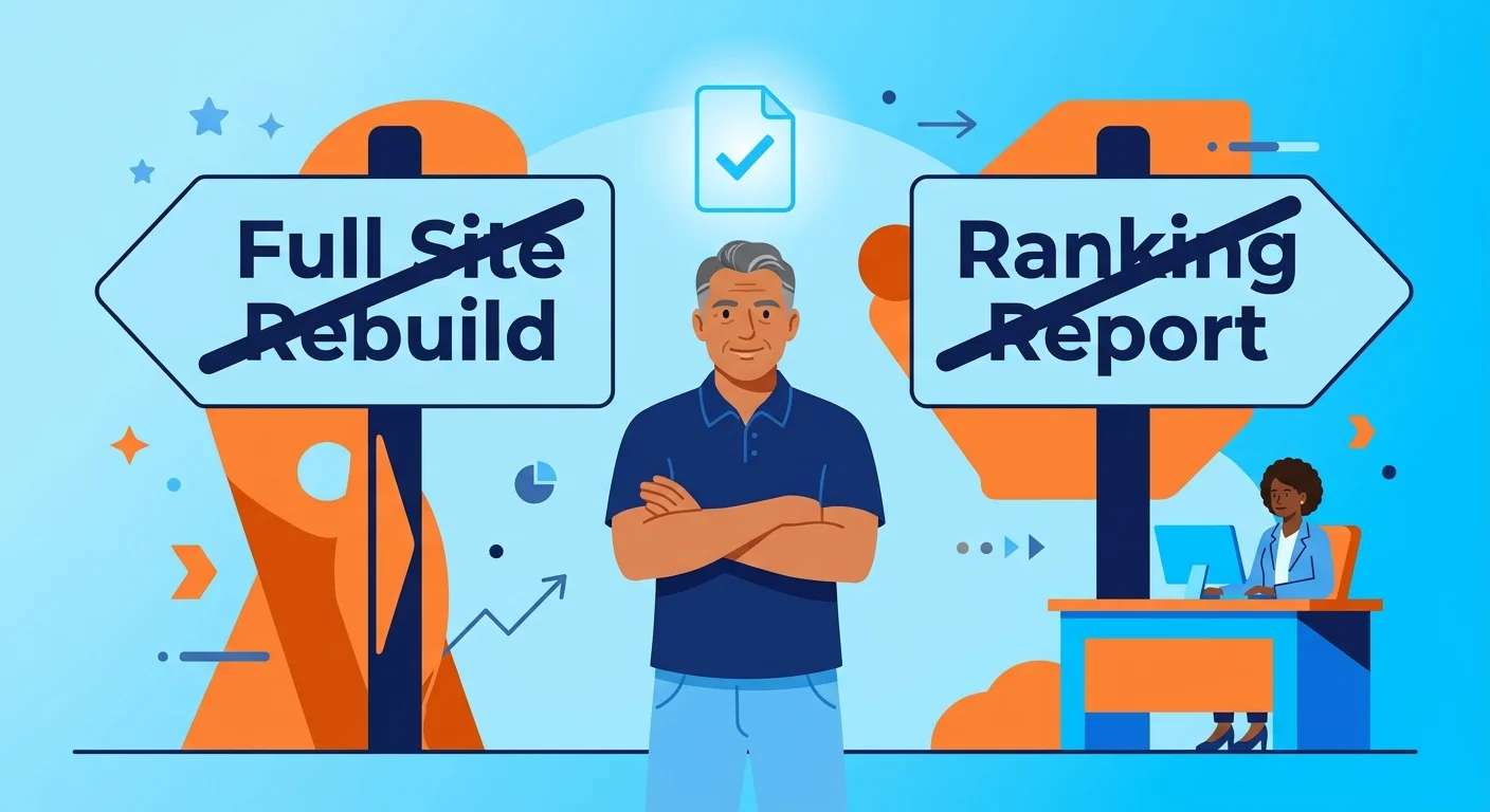 clinic owners who do not need a site build work overhaul