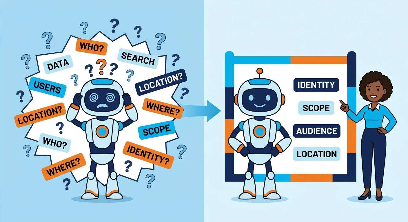AI engine confused by keywords versus clear entity boundary signal