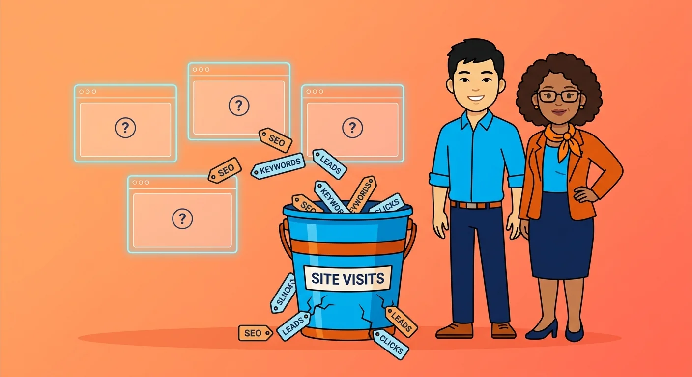 Keyword focused content failing to define local business scope