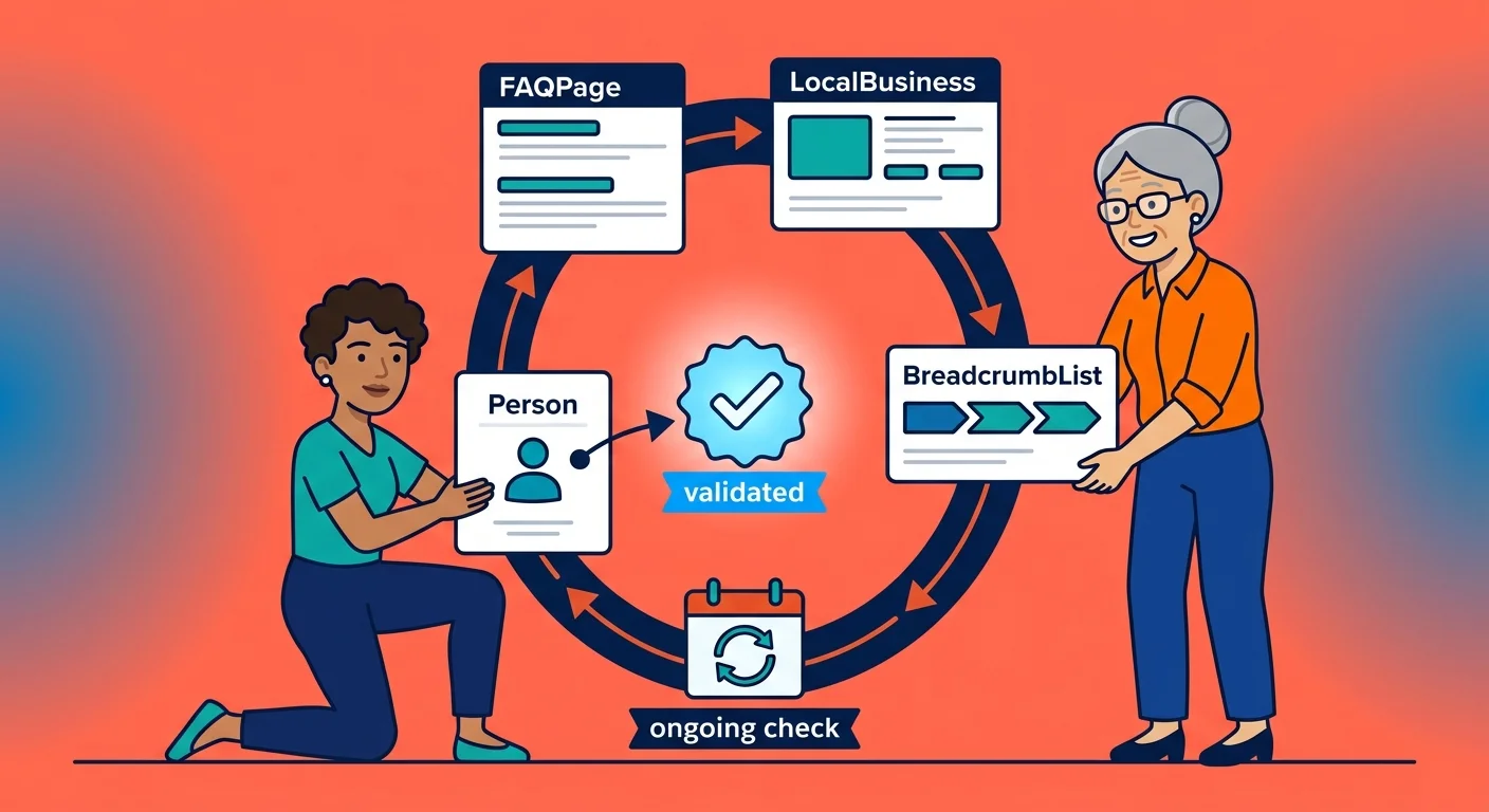 Local service schema markup components and validation checklist