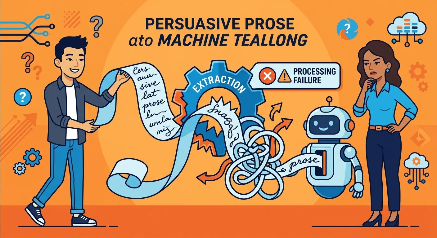 persuasive copywriting friction with AI content extraction