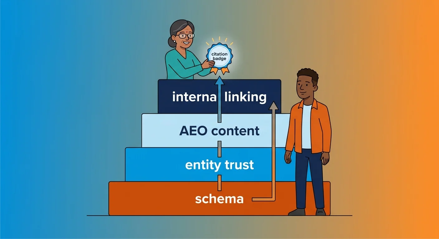 Structured data layers building AI citation trust for chiropractic websites