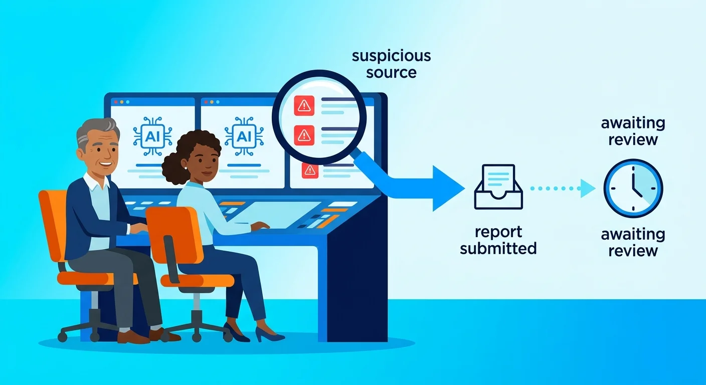 Monitoring and reporting AI citation manipulation workflow