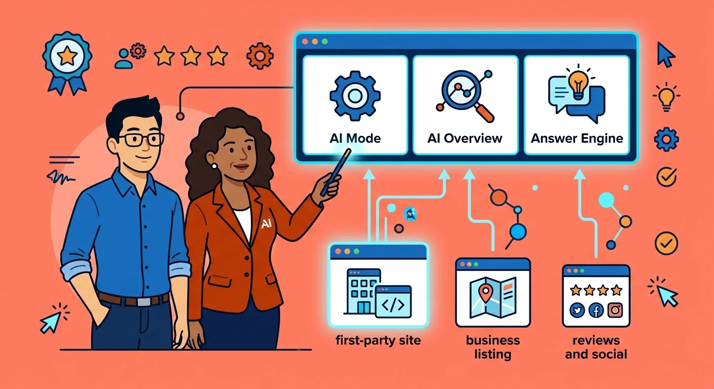 how AI engines cite first party structured data sources