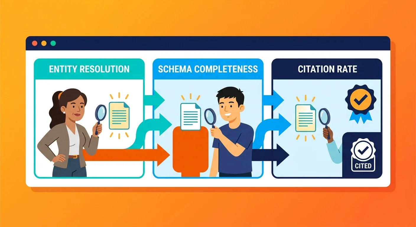 how AI engines score entity resolution and schema signals