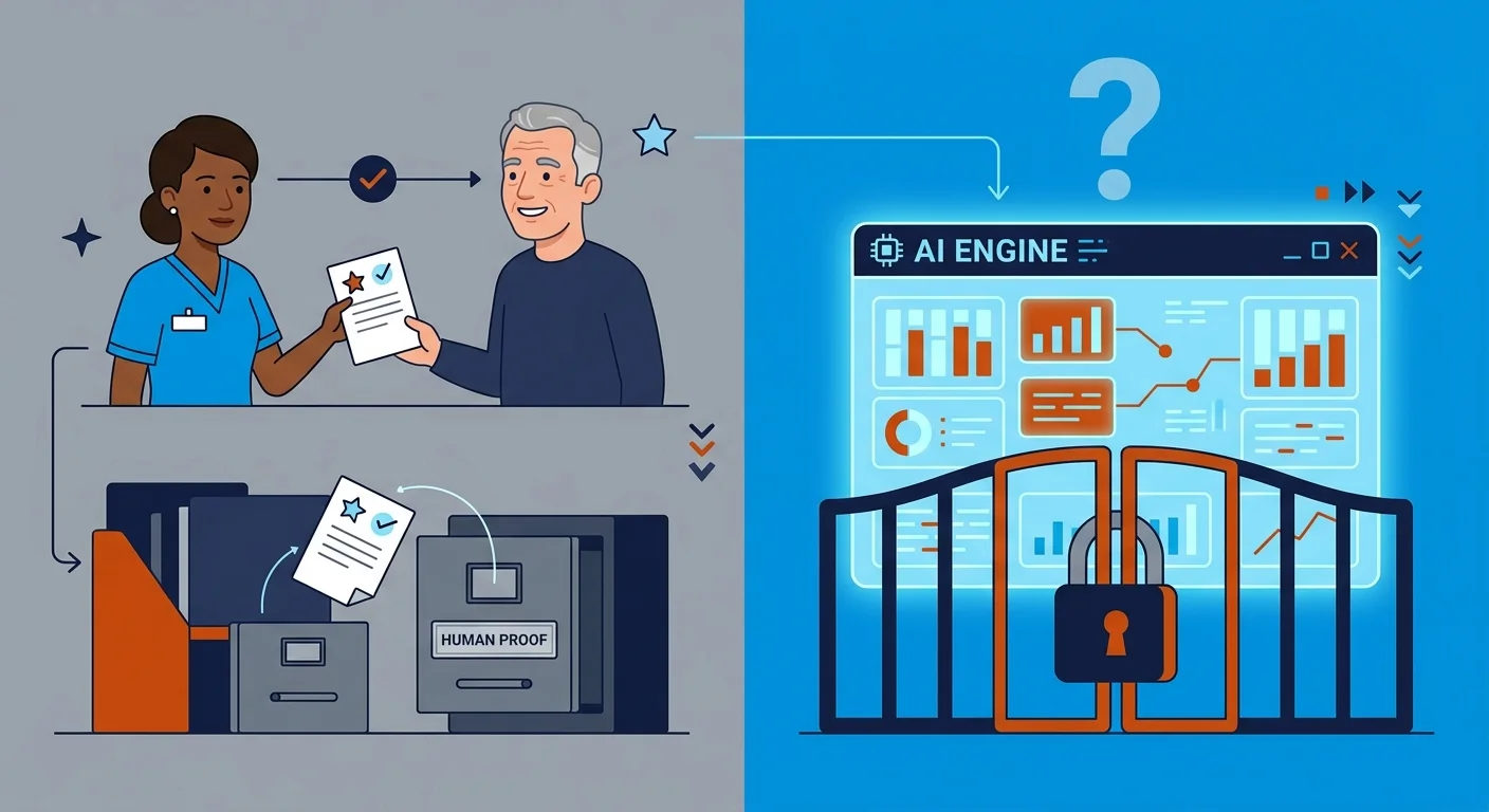 unstructured patient testimonial ignored by ai search engine