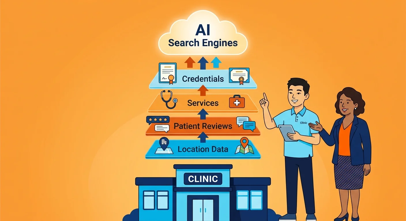 Layered machine readable proof types feeding AI search engines