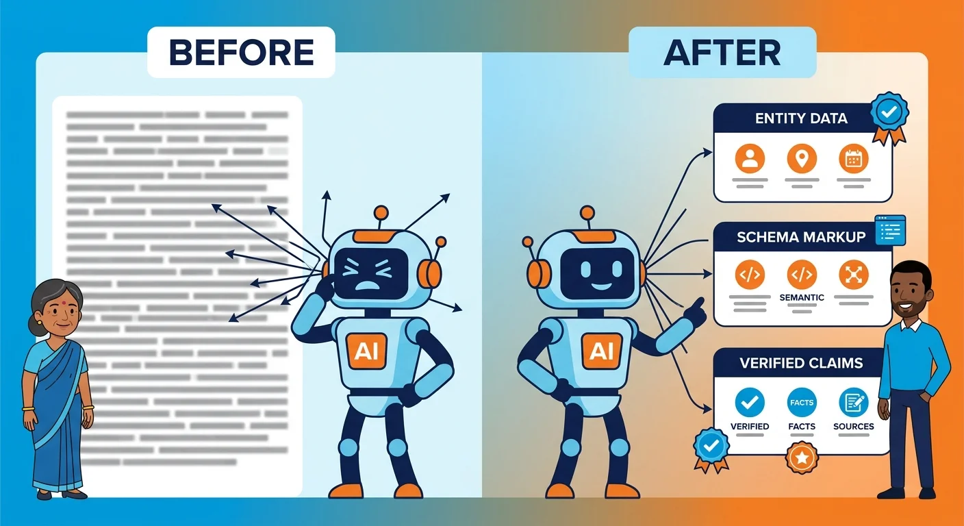 Structured data helping AI engines focus attention accurately