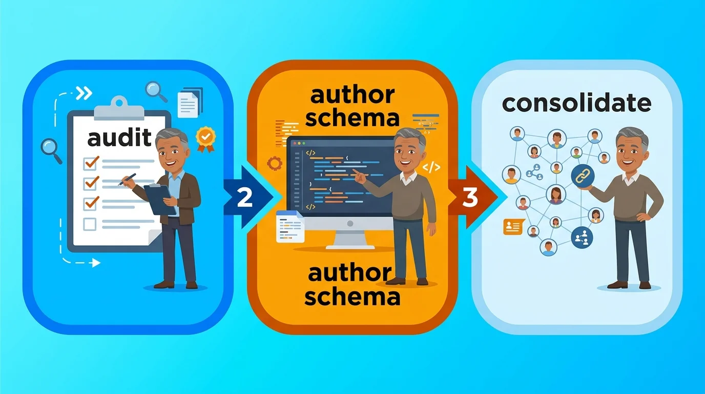 Step by step process to build founder authority entity
