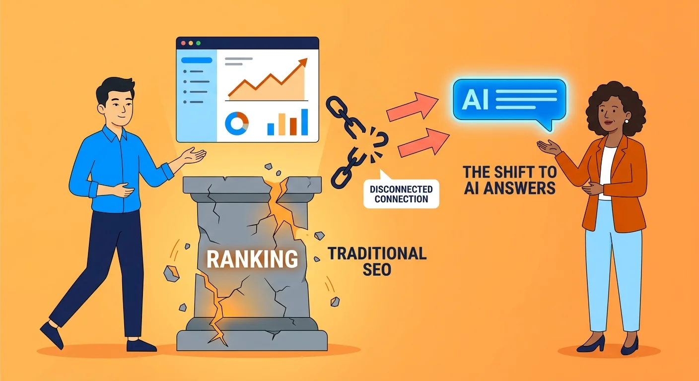 why ranking position no longer predicts AI recommendation