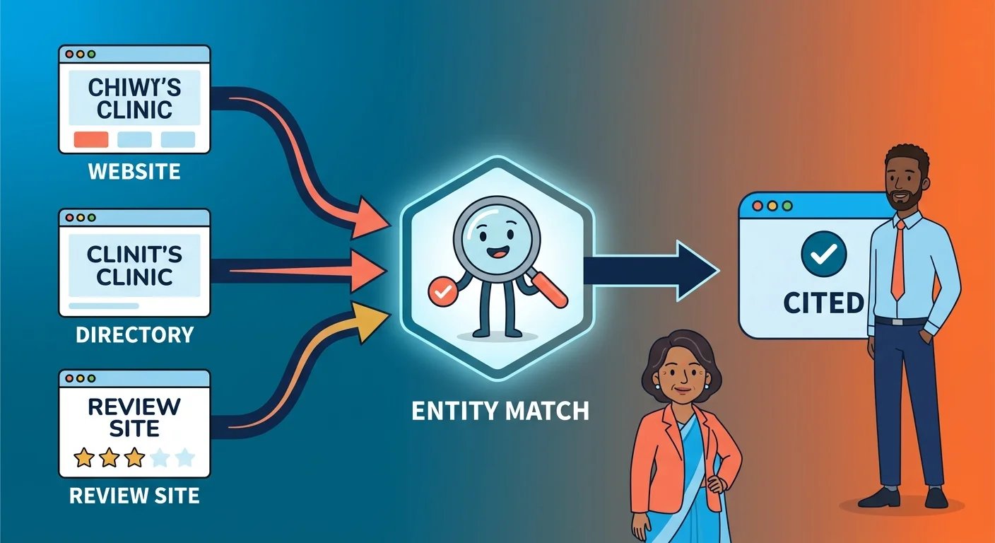 entity resolution process behind AI citation decisions