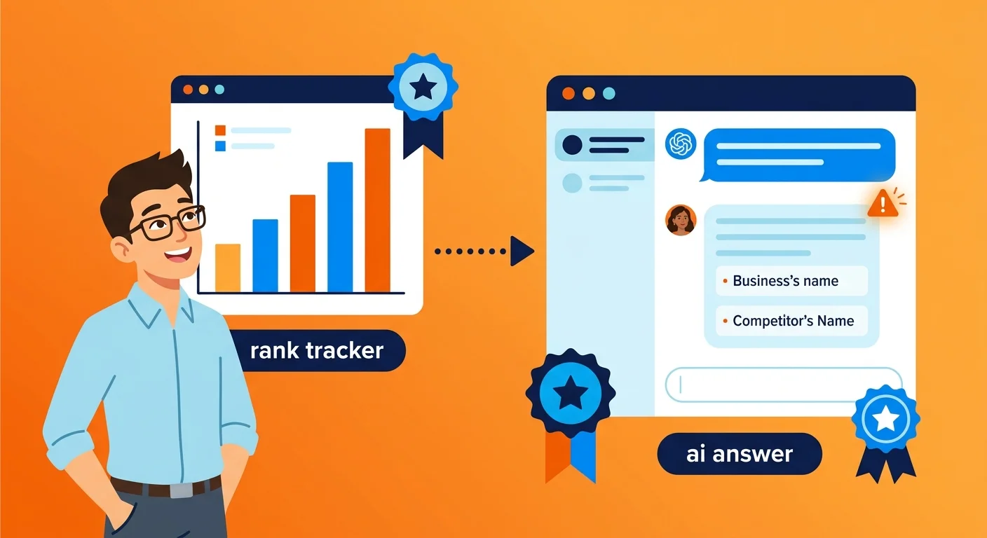 traditional rank tracking blind spot for AI recommendation loss