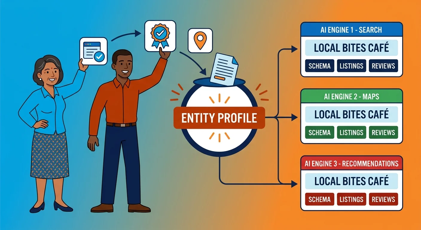 verifiable business data building Knowledge Graph entity trust