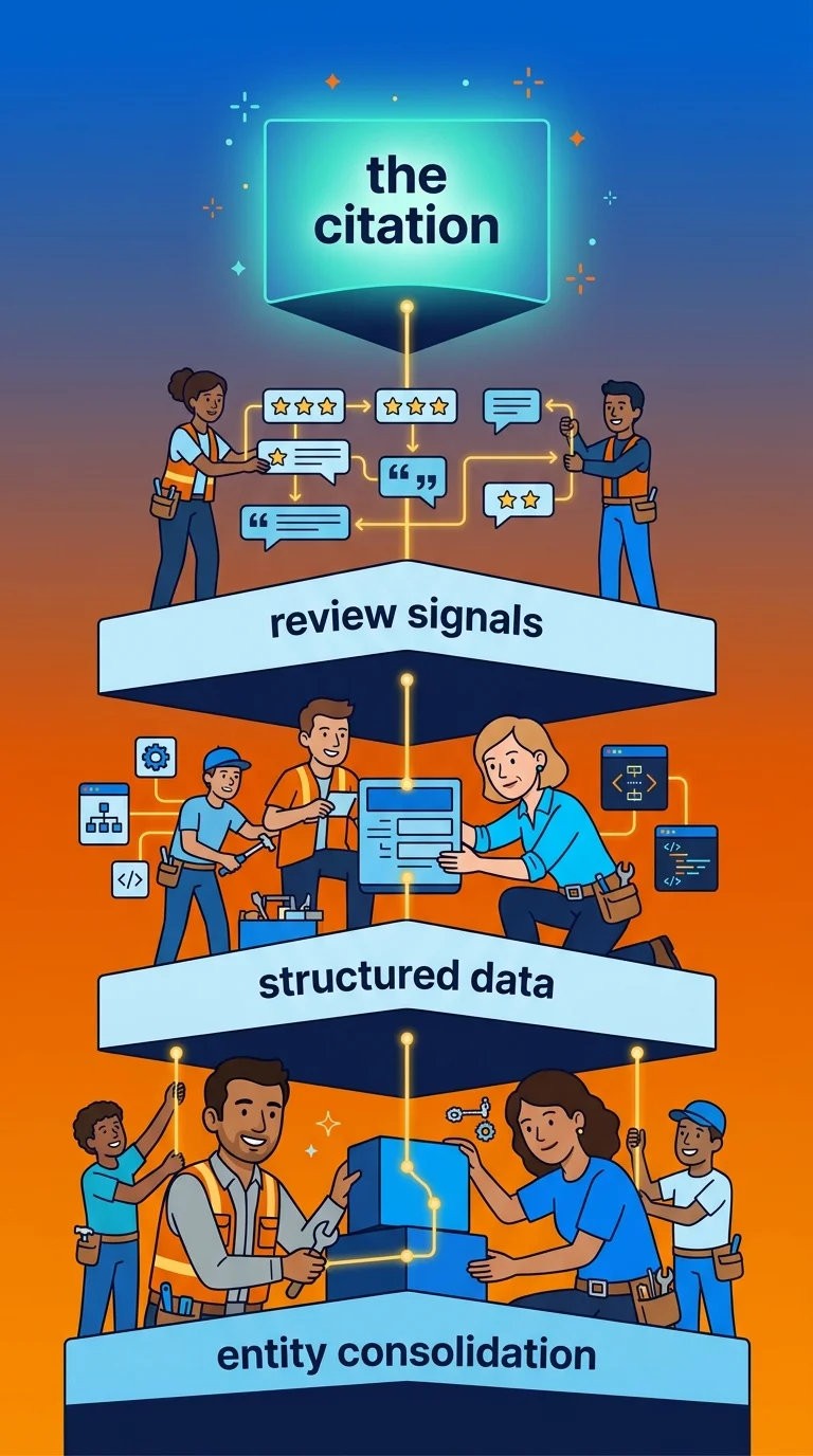 Layered architecture for machine readable healthcare identity