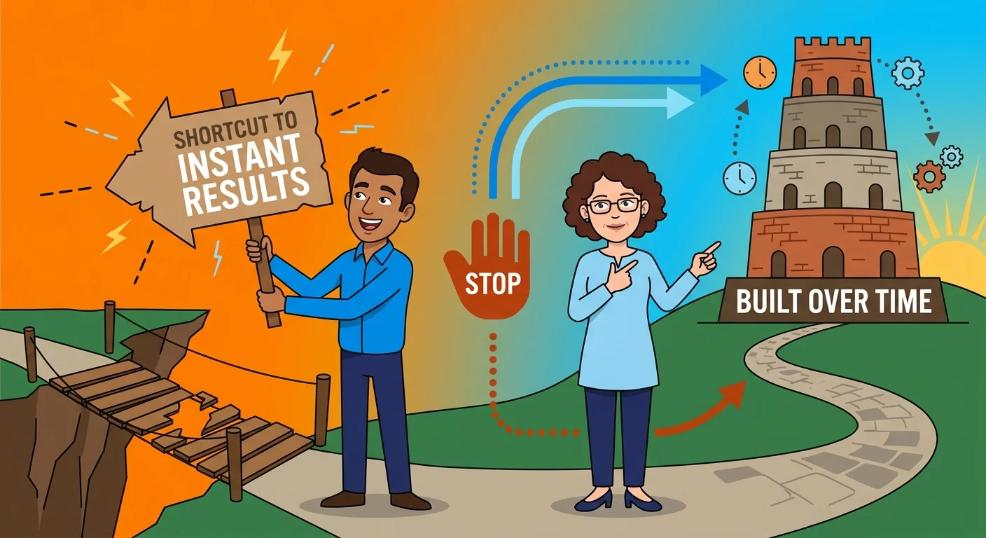 qualifying out buyers wanting instant rented visibility results