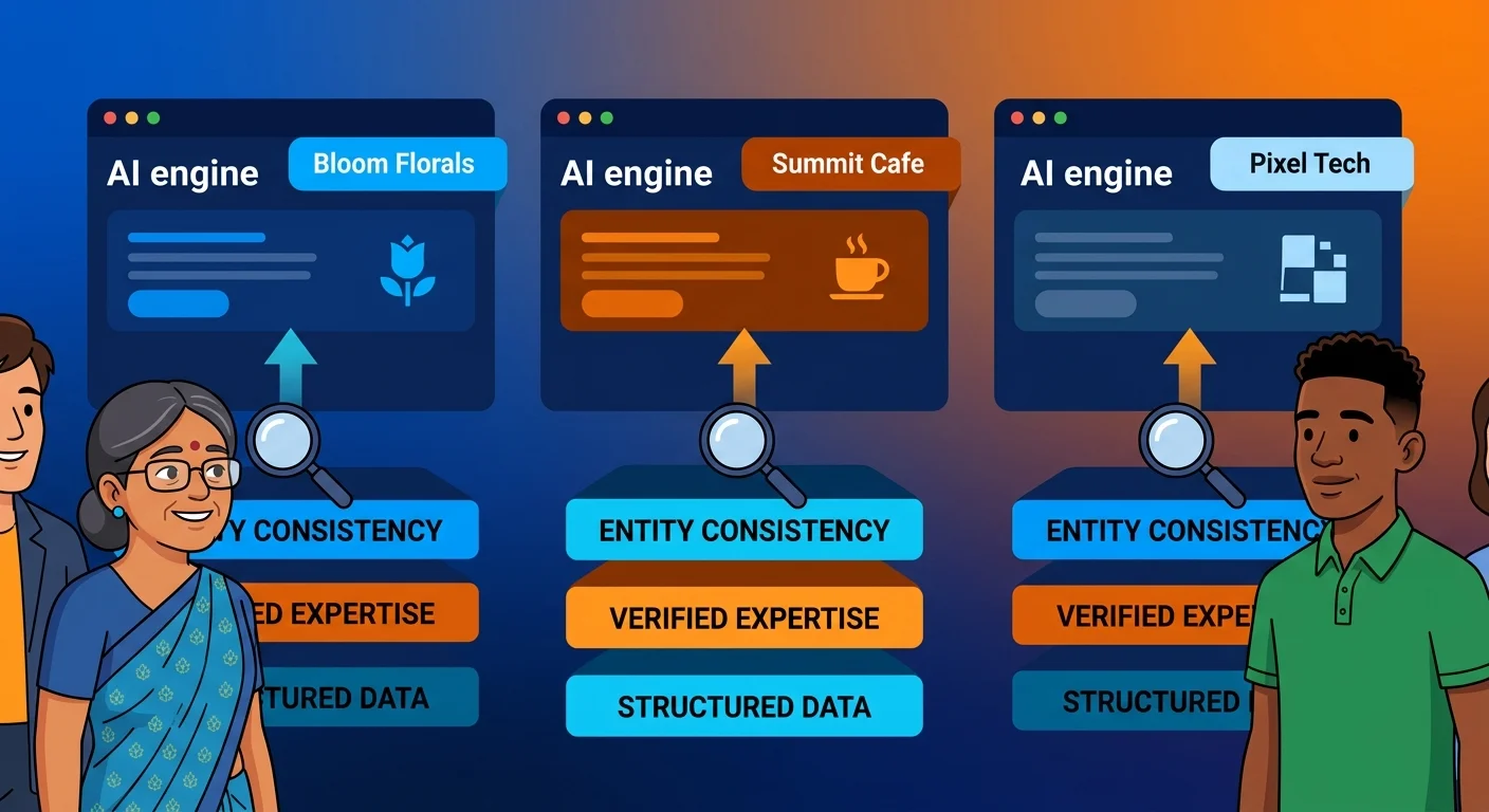 how ai search engines evaluate entity authority signals