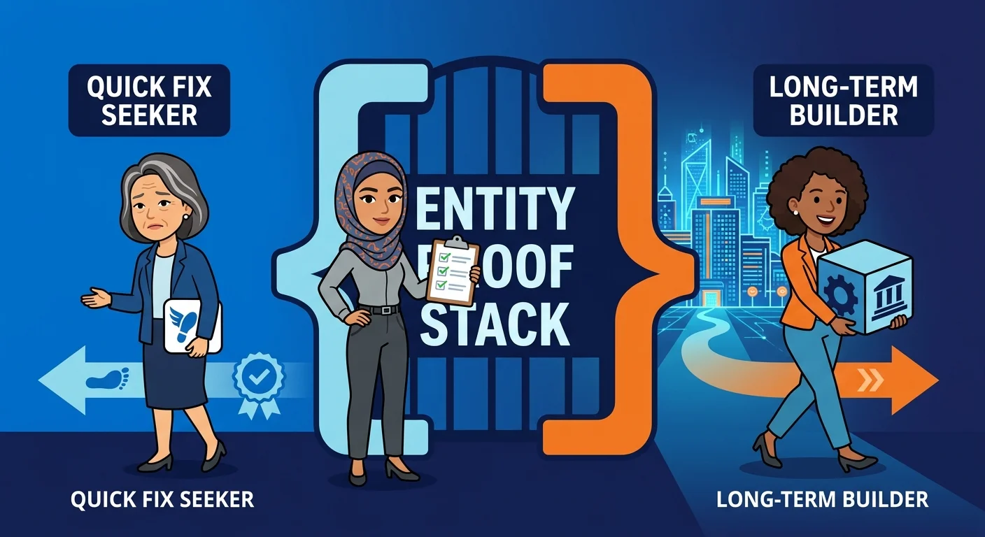 qualifying the right business for an entity trust proof stack