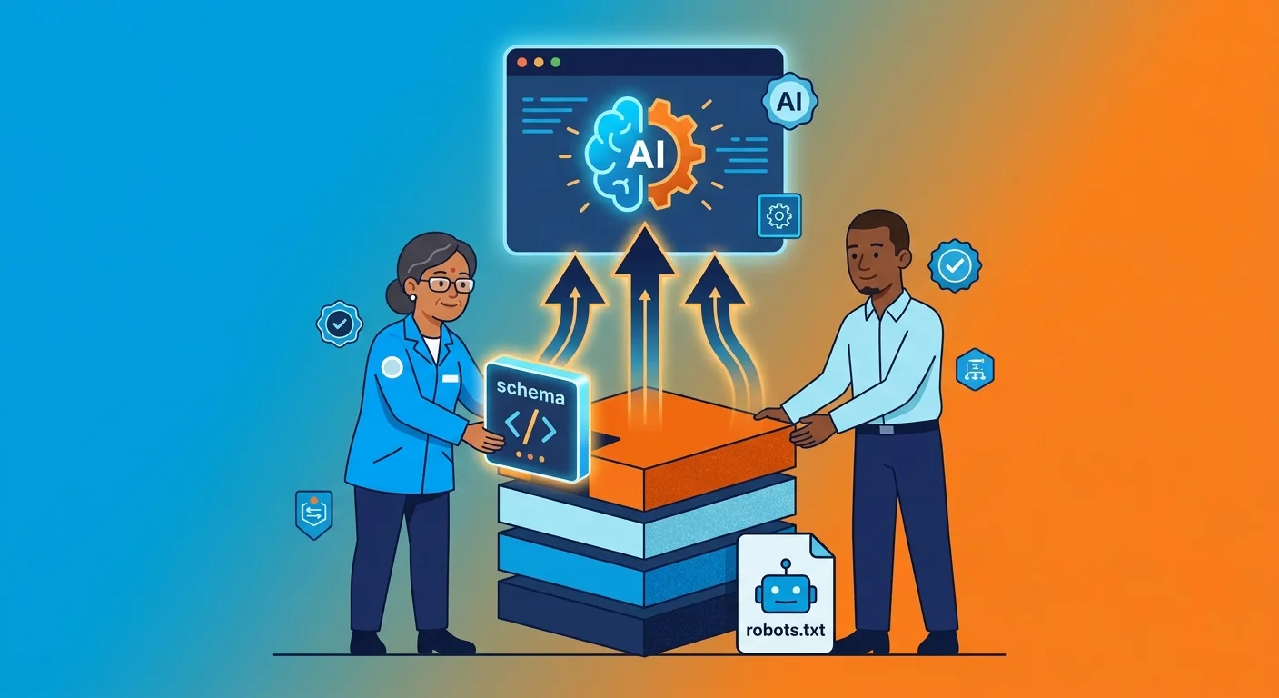 structured data foundation supporting AI engine source of truth citation