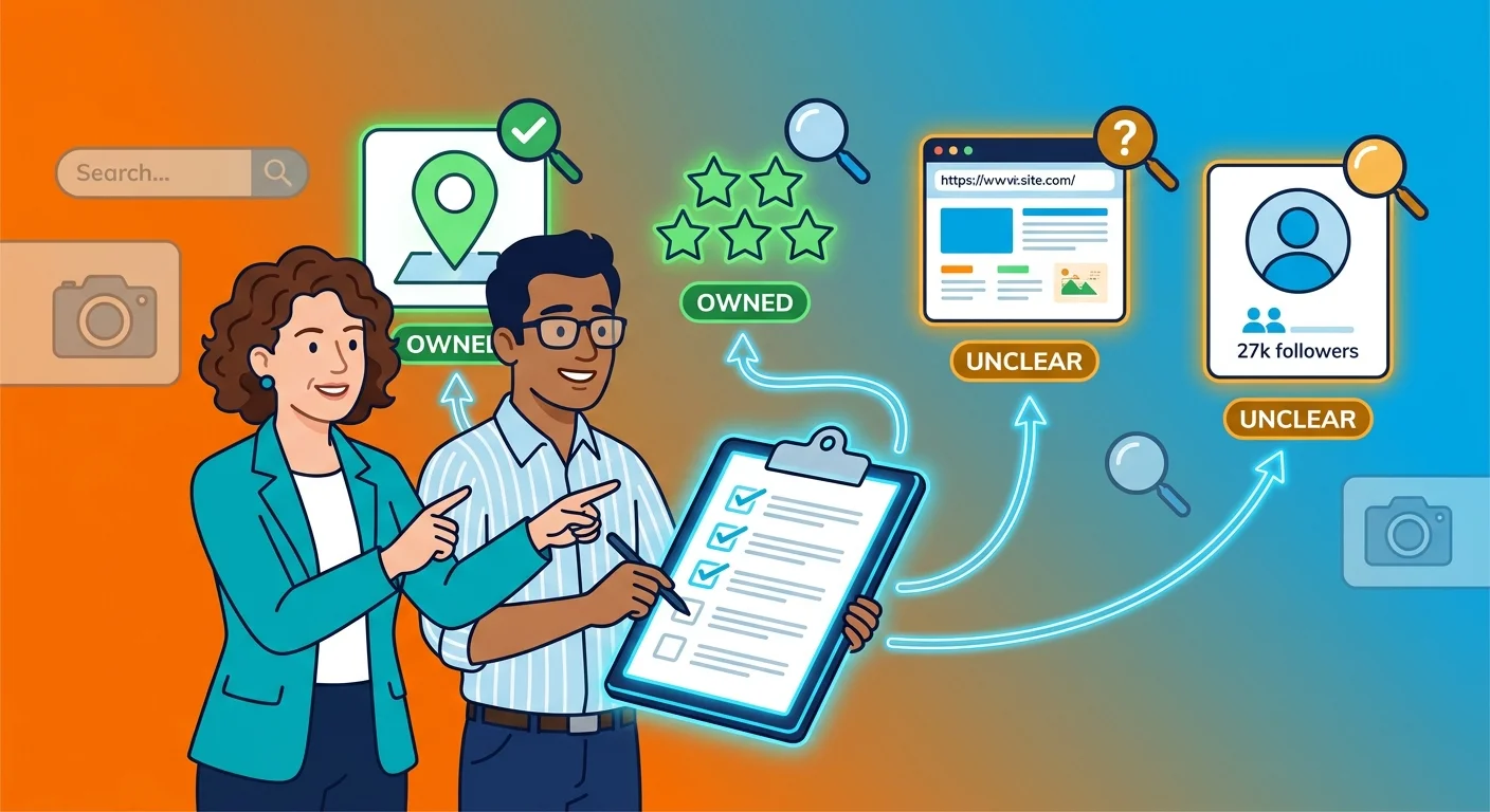auditing owned digital assets versus agency controlled platforms
