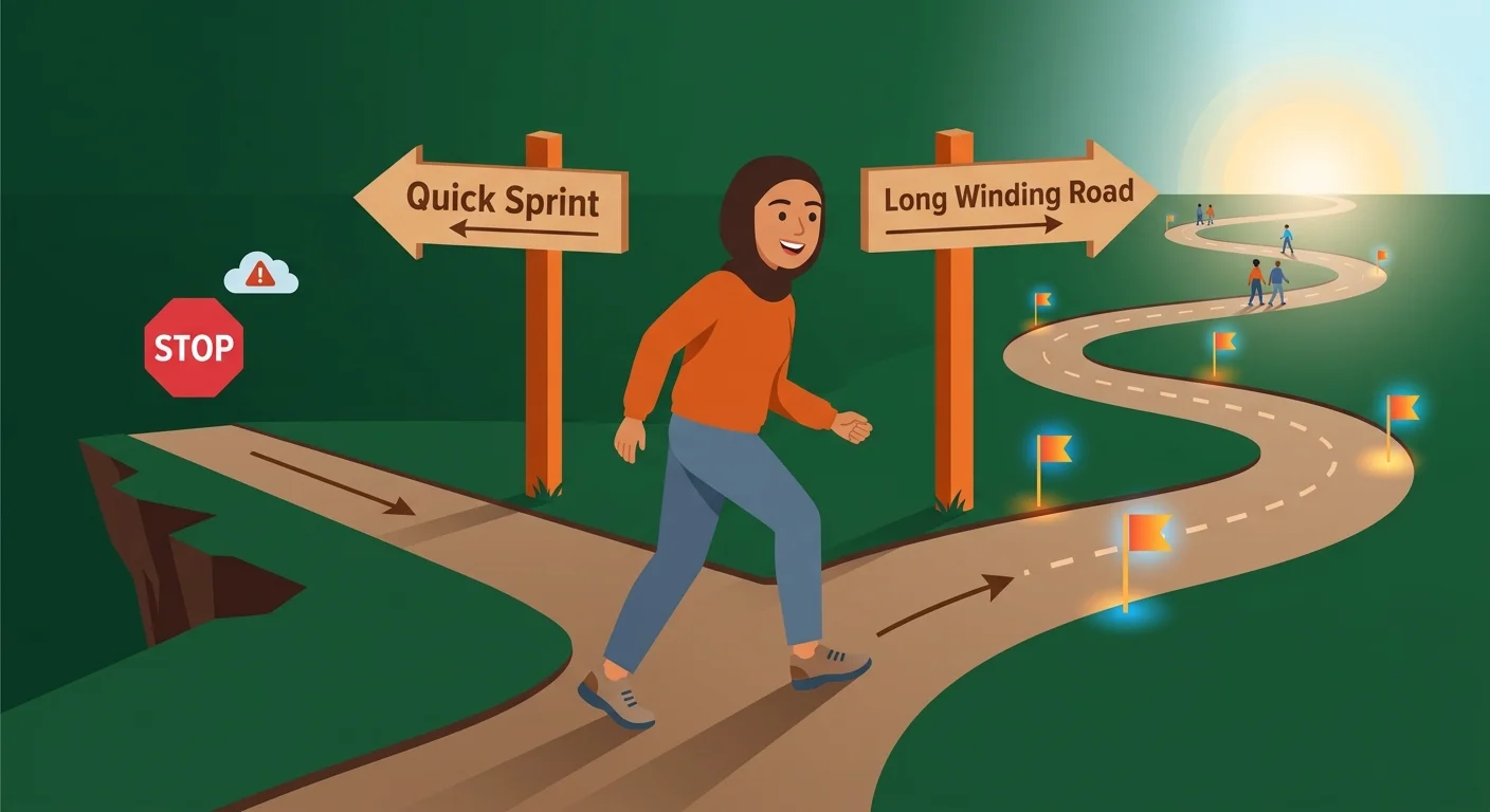 Choosing continuous reinforcement over a quick fix approach