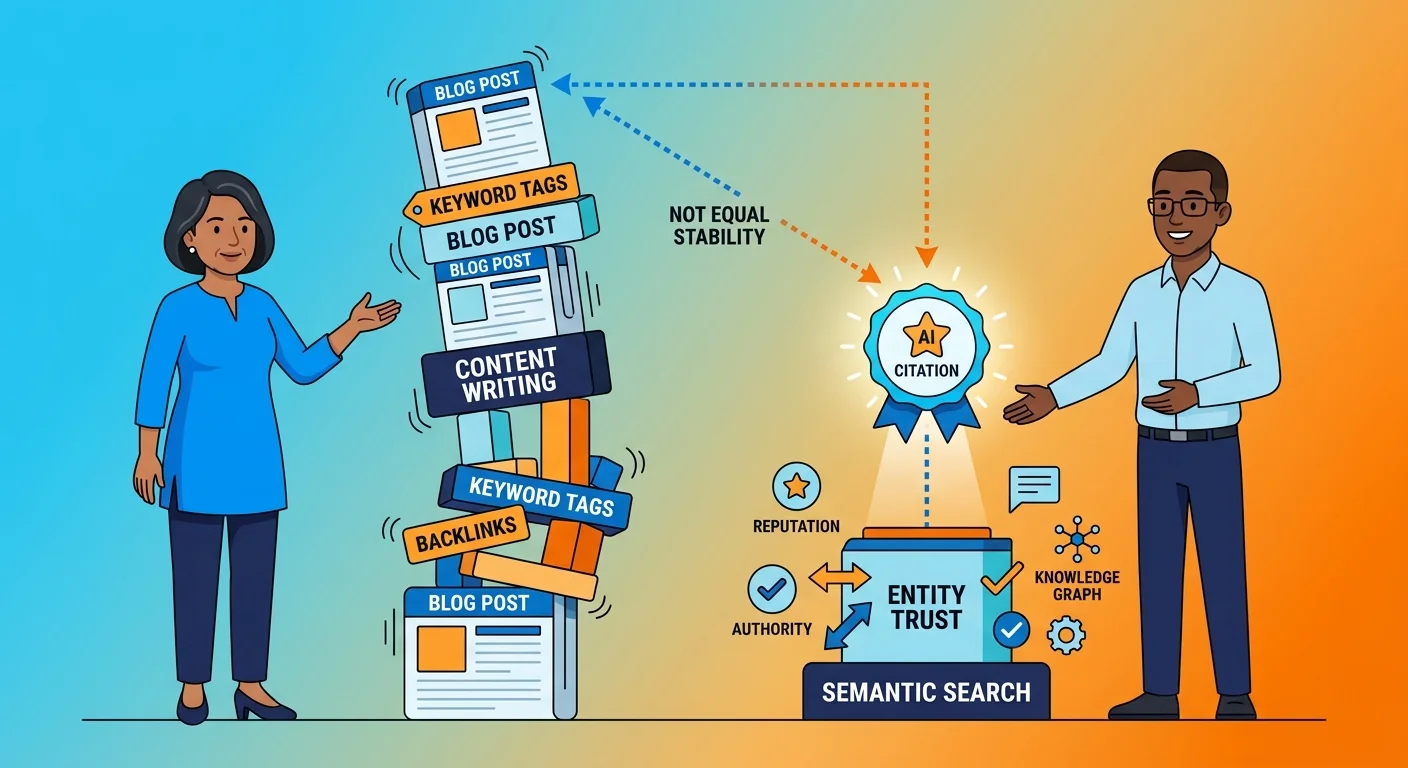More keyword targeted articles will not fix AI invisibility