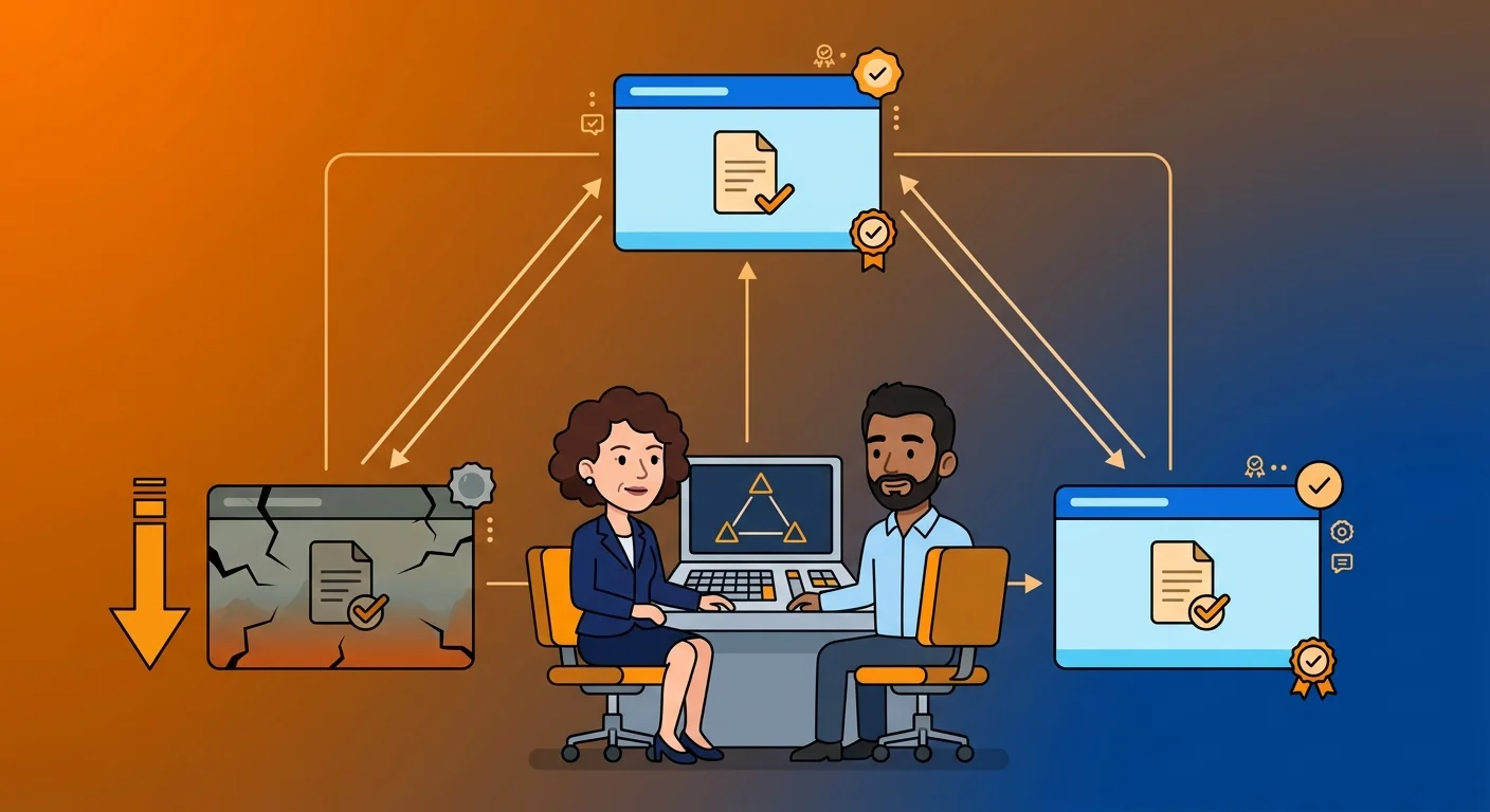 AI engines cross checking sources and downgrading corrupted data