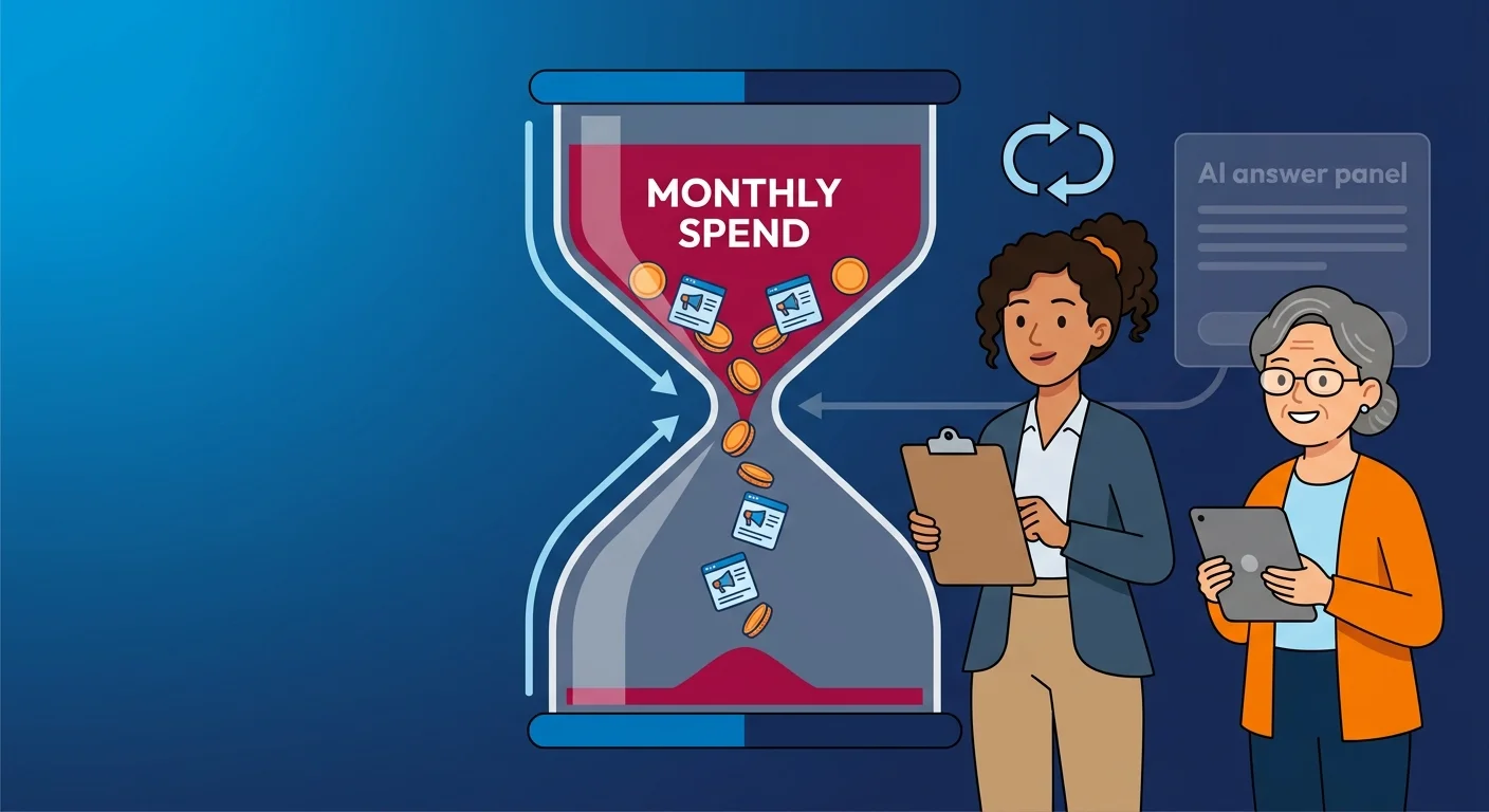 rented attention model failure in answer engine visibility