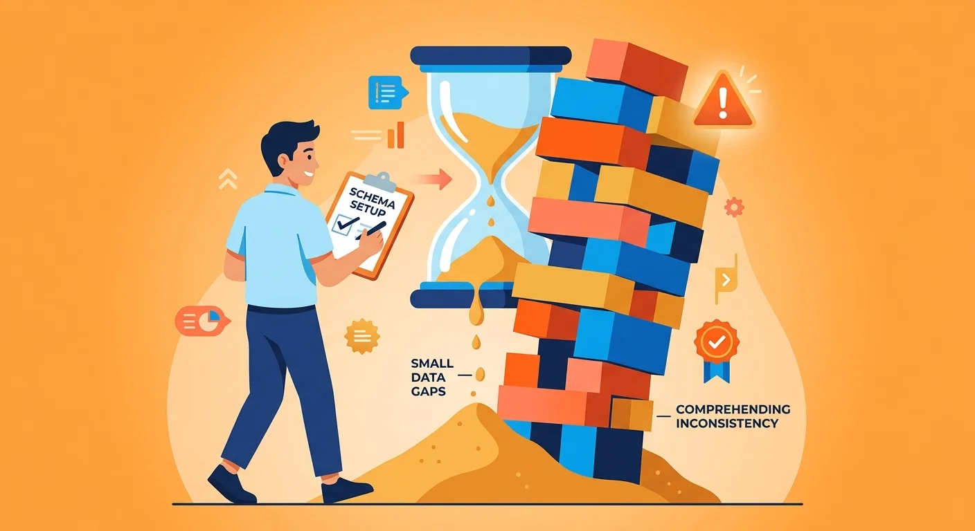 Set it and forget it schema mistake compounding data errors