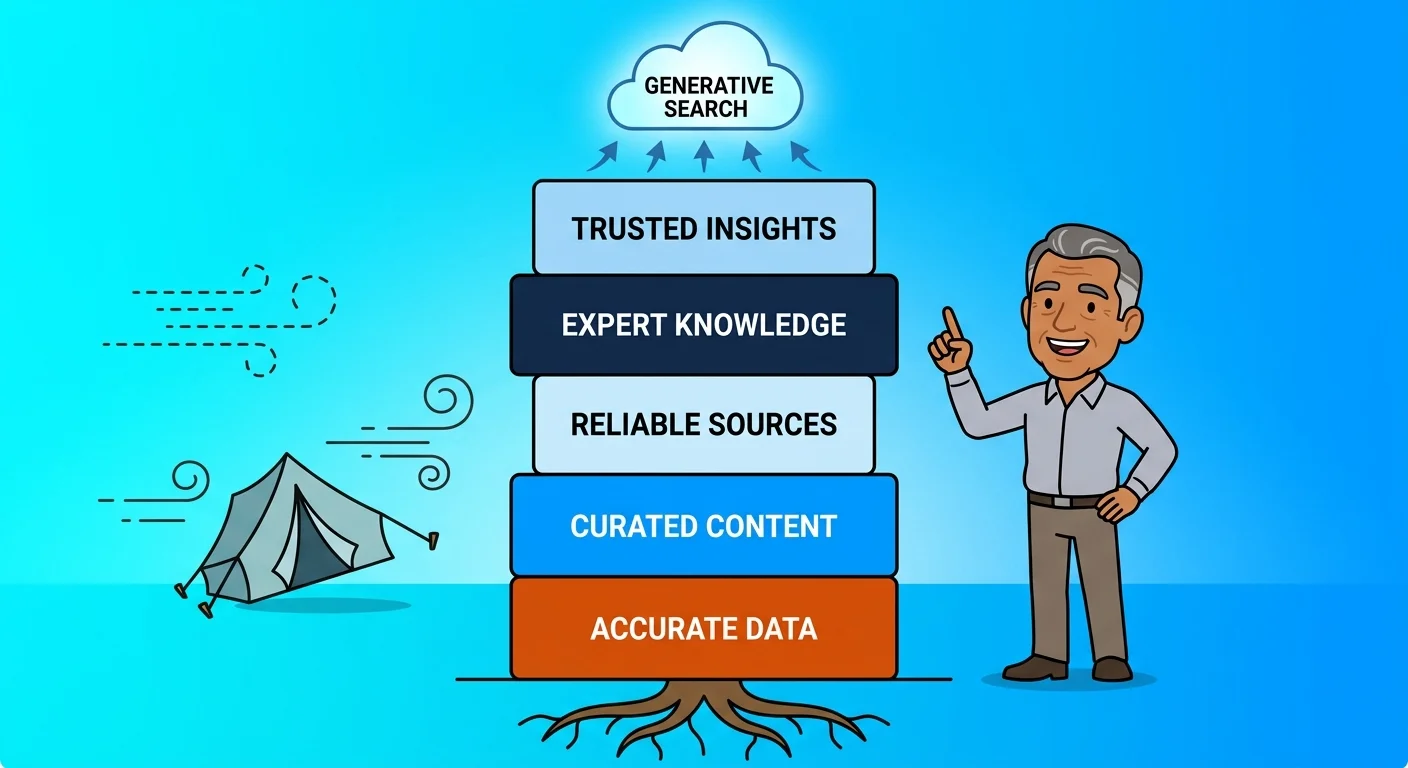permanent authority infrastructure layered foundation illustration