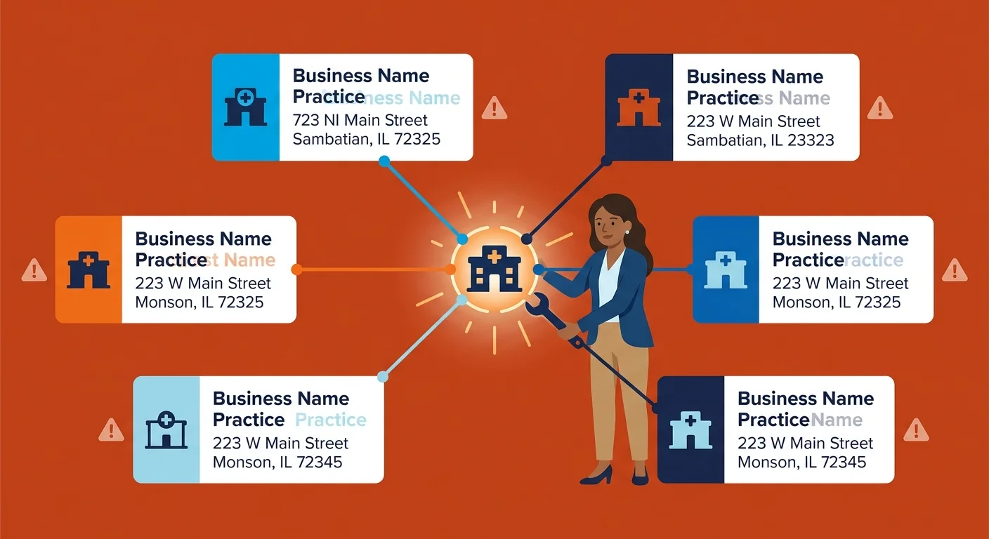 consistent business entity data across directories diagram