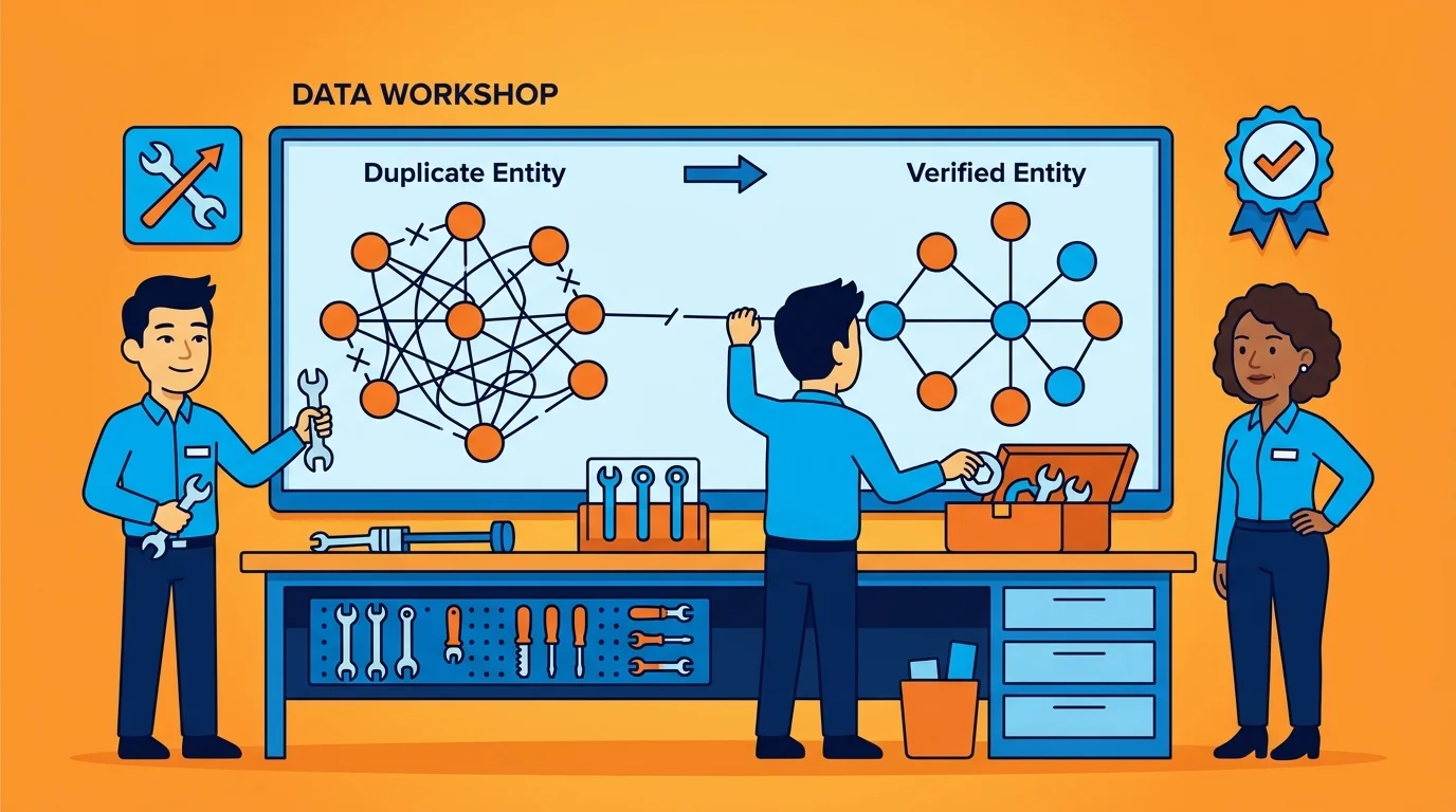 noisy knowledge graph entities versus verified entity connections