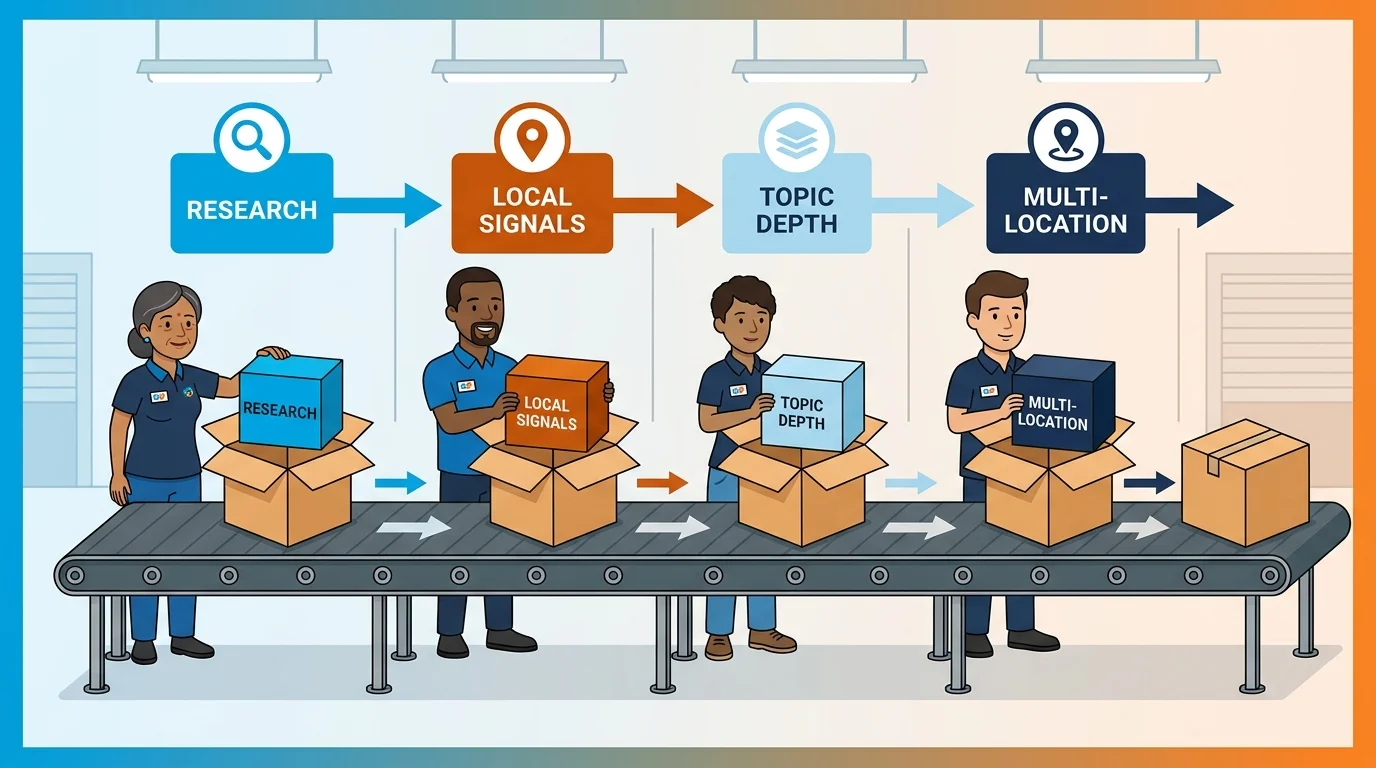 sequencing local and national content pack build steps
