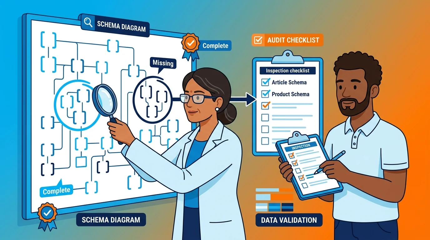 auditing structured data markup quality for ai search