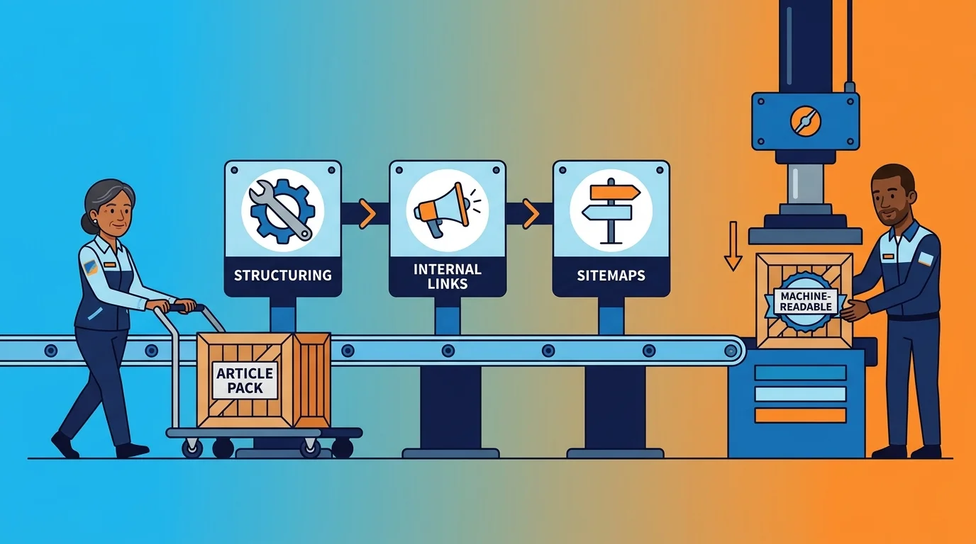 operational steps for making a new content pack machine readable