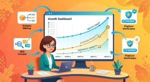 Authority Compounding: Why Systems Beat Spikes for AI Visibility