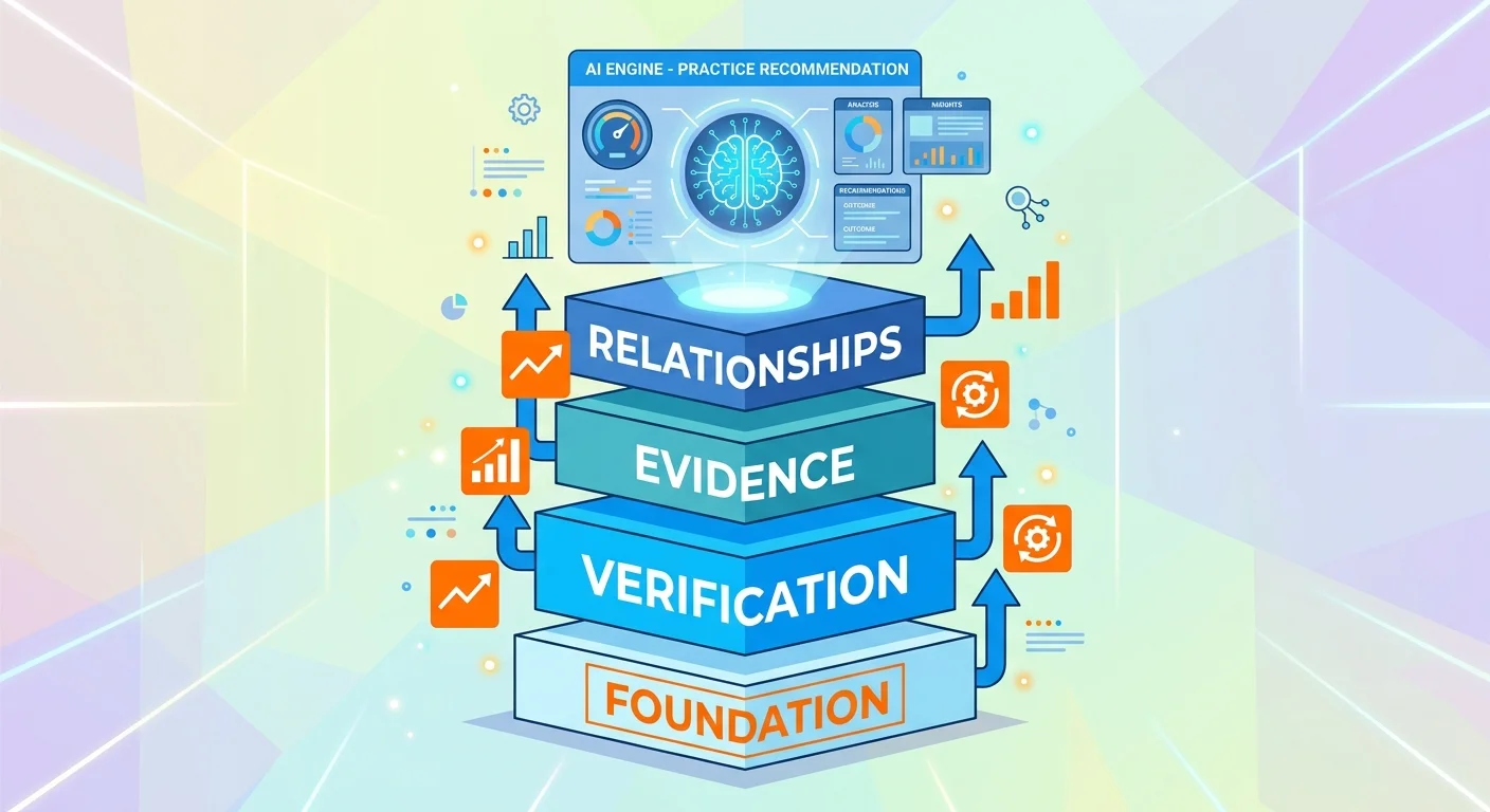 compounding effect of structured proof layers building AI recommendation authority