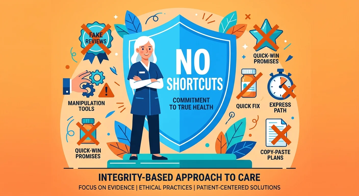 anti-persona qualification no shortcuts or manipulation in AI authority building