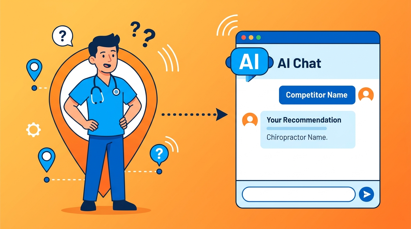 local chiropractor not recommended nationally by AI engine discovery gap