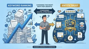 Entity Trust vs. Keyword Rankings: Why AI Recommends Your Competitor