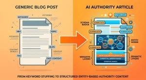 The AI Content Paradigm Shift: Why AI Authority Articles Have Replaced Blogging for Healthcare Practices in 2026